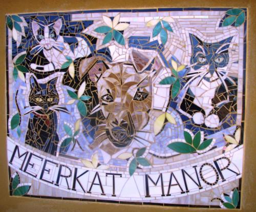 Meerkat Manor Mosaic Art Commissions